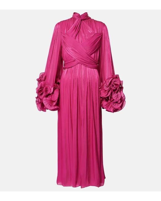 Costarellos Pink Midikleid