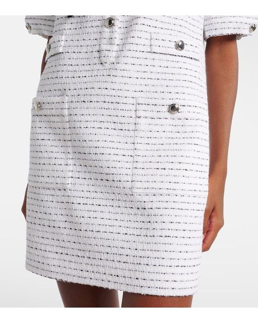 Abito Corto di Alessandra Rich in White