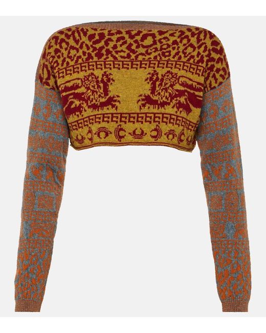 Vivienne Westwood Brown Wool-blend Sweater