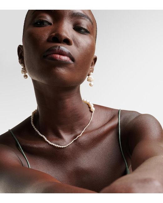 Sophie Bille Brahe White Peggy Necklace