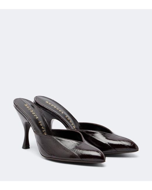 Herbert Levine Multicolor Sitting Pretty Leather Mules