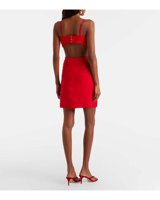 Miniabito Flower di Farm Rio in Red