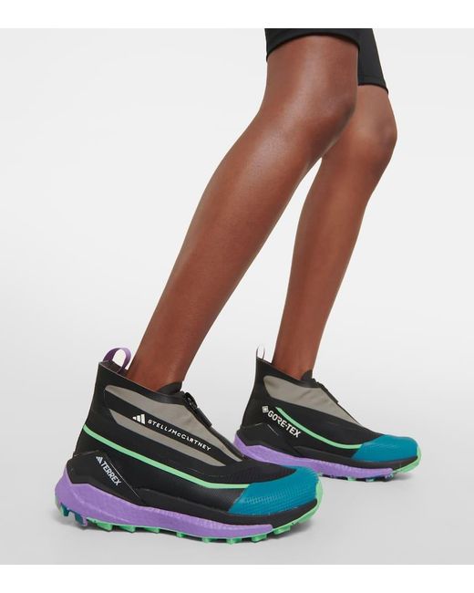 Adidas By Stella McCartney Blue X Terrex Free Hiker High-Top Sneakers