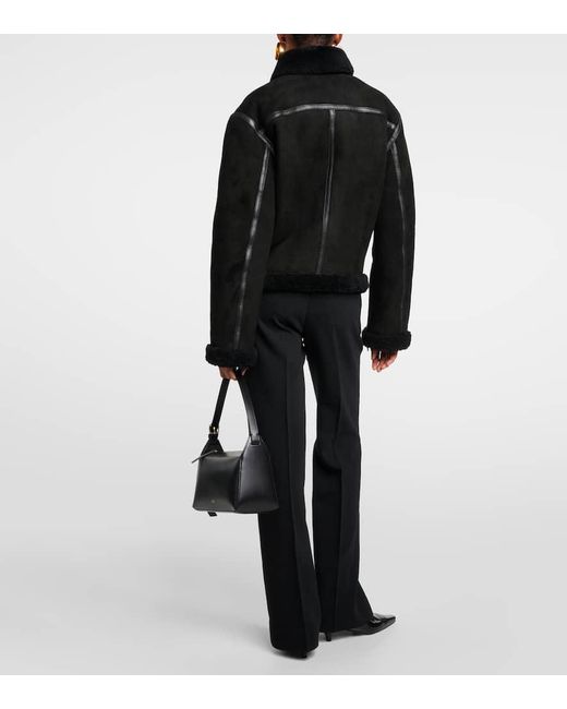 Giacca Con Zip di Totême  in Black