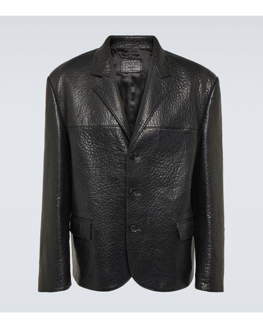 Prada Black Leather Jacket for men
