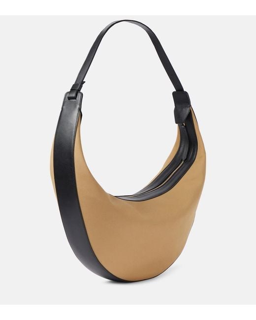 Khaite Metallic Augustina Canvas Tote Bag