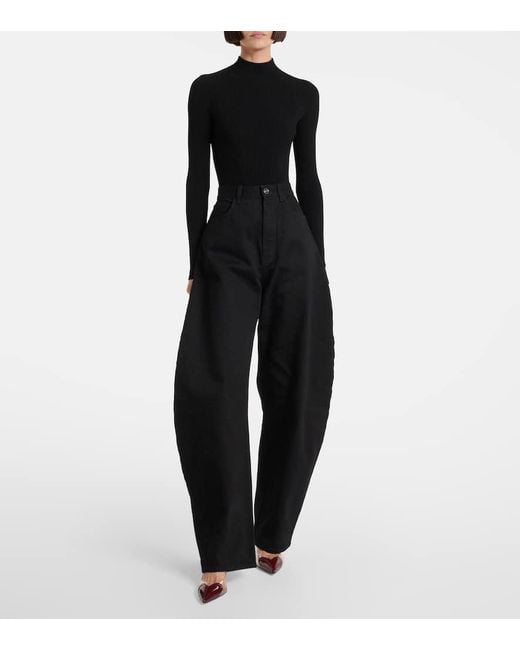 Alaïa Red Slingback-Pumps Le Cour Mit Lackleder