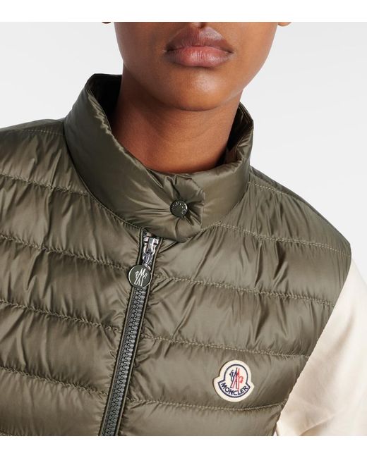 Moncler Green Igens Padded Shell Gilet