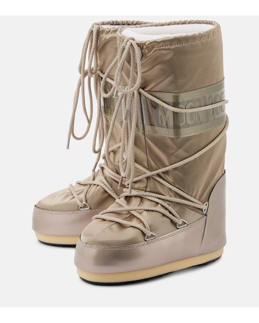 Moon Boot Natural Icon Glance Snow Boots