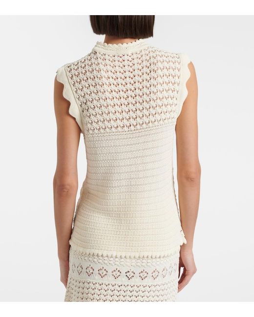 Eres Natural Aurora Crochet Top