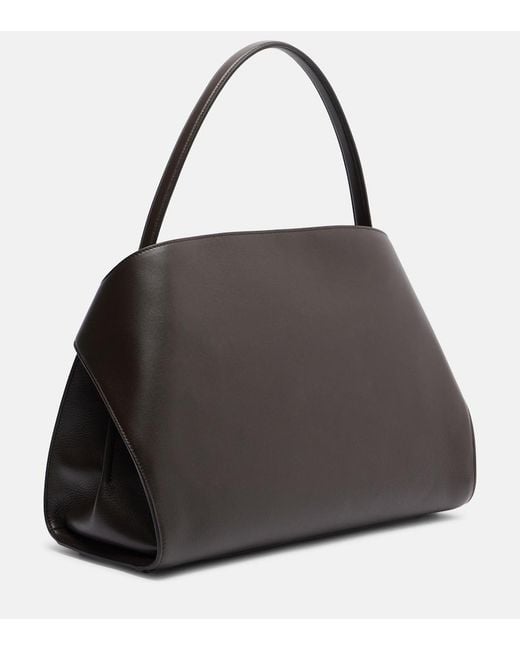 Ferragamo Black Hug Soft Medium Leather Shoulder Bag