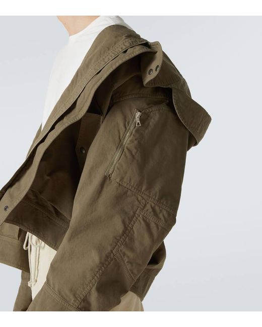 Dries Van Noten Jacke Aus Baumwolle in Green für Herren