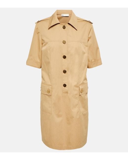 Robe courte Tory Burch en coloris Natural