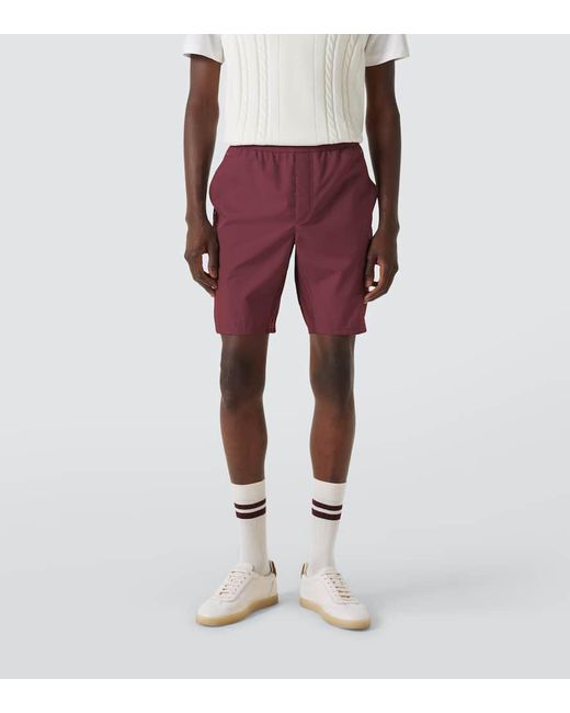 Shorts Tecnicos Brunello Cucinelli de hombre de color Red