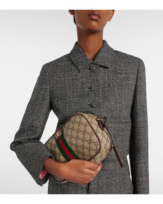 Gucci Green Ophidia Small Camera Bag