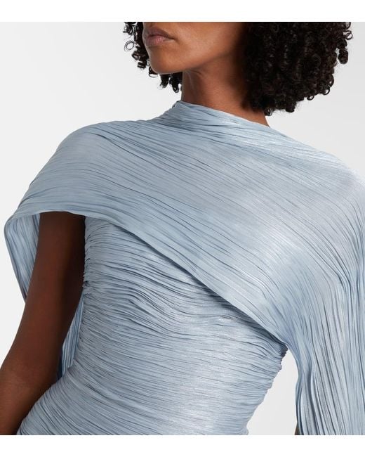 Marmar Halim Blue Robe Tatiana