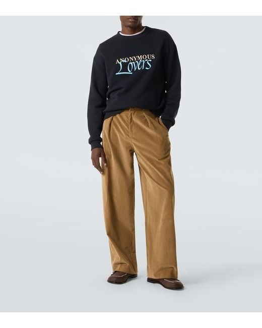 J.W. Anderson Natural Cotton Corduroy Wide-Leg Pants for men