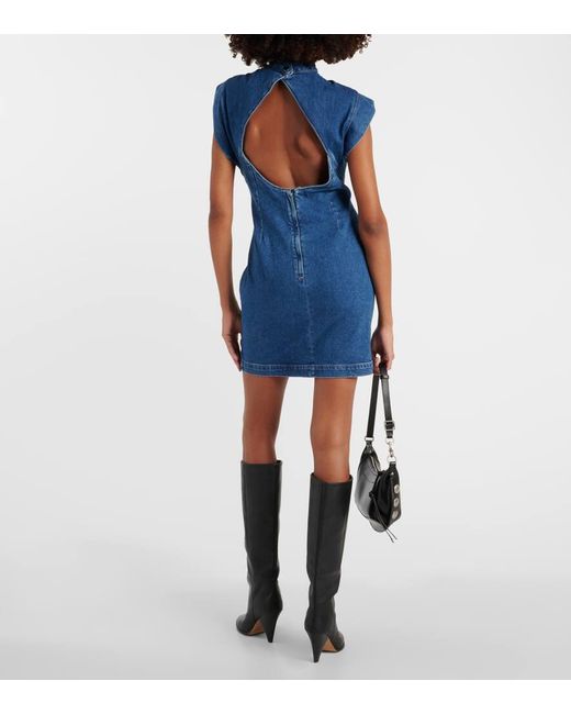 Miniabito Nina di Isabel Marant in Blue