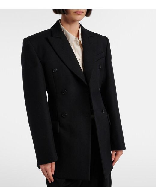Wardrobe NYC Black Wool Blazer