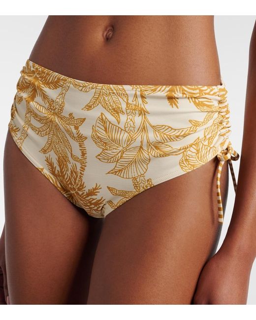 Eres Metallic Voyageuse Printed Bikini Bottoms