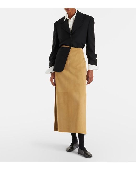 The Row Black Selim Wool Blazer