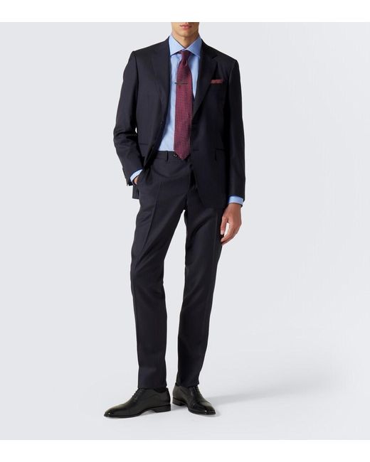 Christian Louboutin Black Greggo Leather Oxford Shoes for men