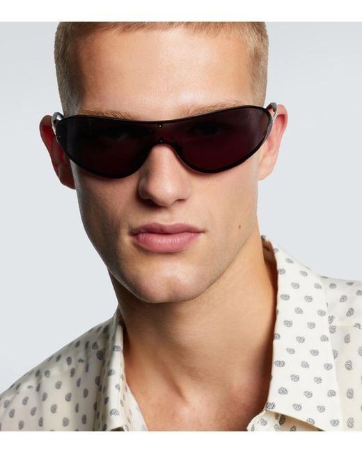 Tom Ford Purple Brady-02 Shield Sunglasses for men