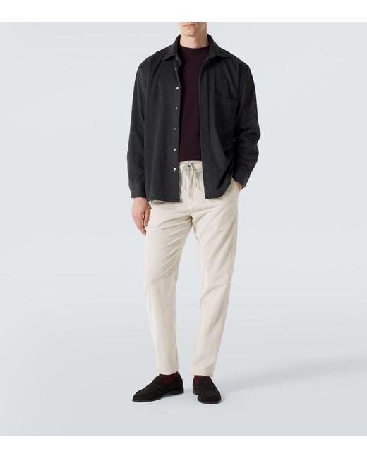Eleventy Blue Cashmere Sweater for men