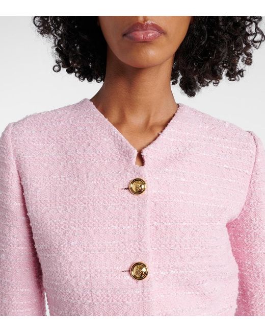 Giambattista Valli Pink Tweed Jacket