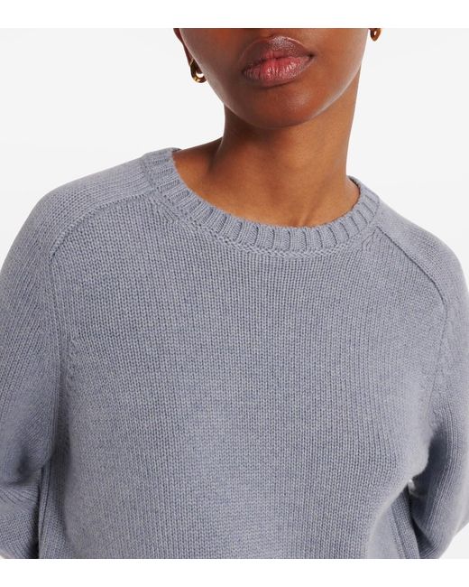 Loro Piana Blue Parksville Cashmere Sweater