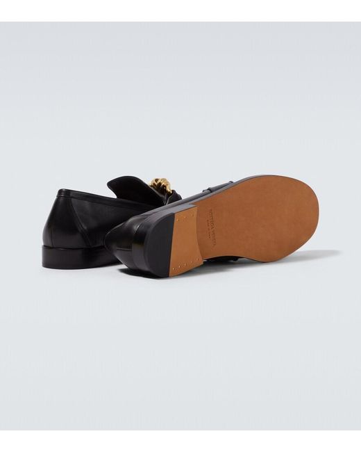Bottega Veneta Black Astaire Loafer for men