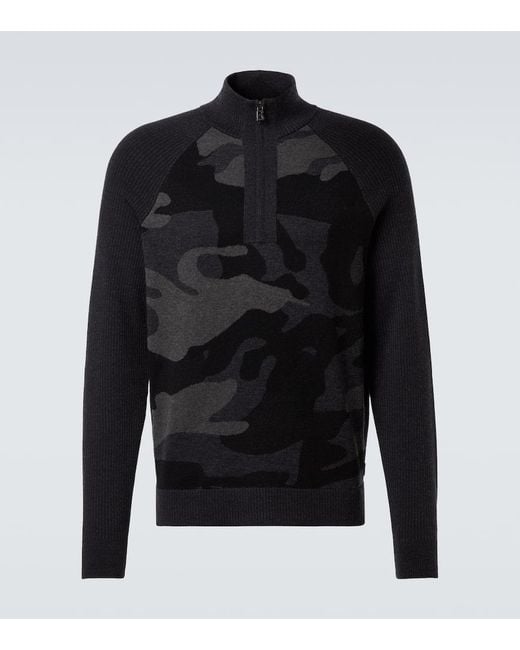 Jersey Reso De Lana Virgen Bogner de hombre de color Black