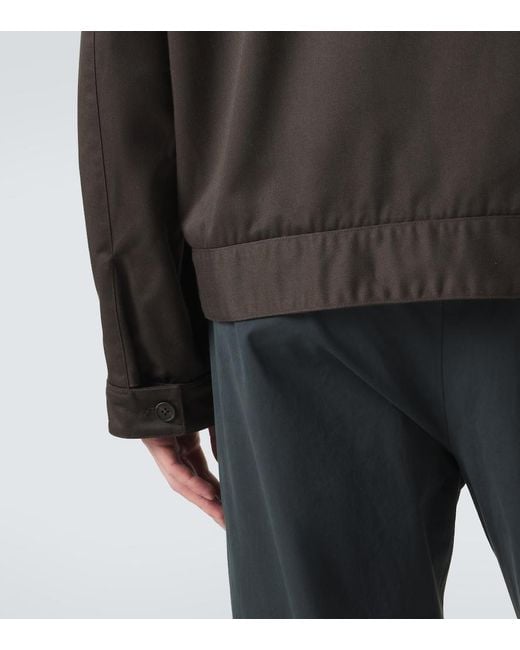 The Row Black Ozello Jacket for men