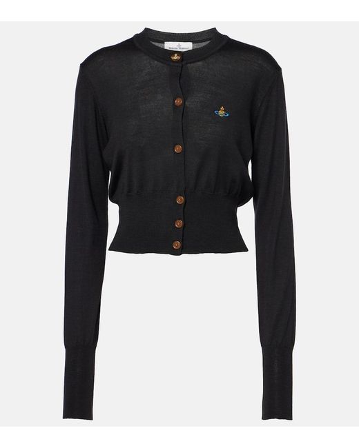 Vivienne Westwood Black "Bea" Cardigan