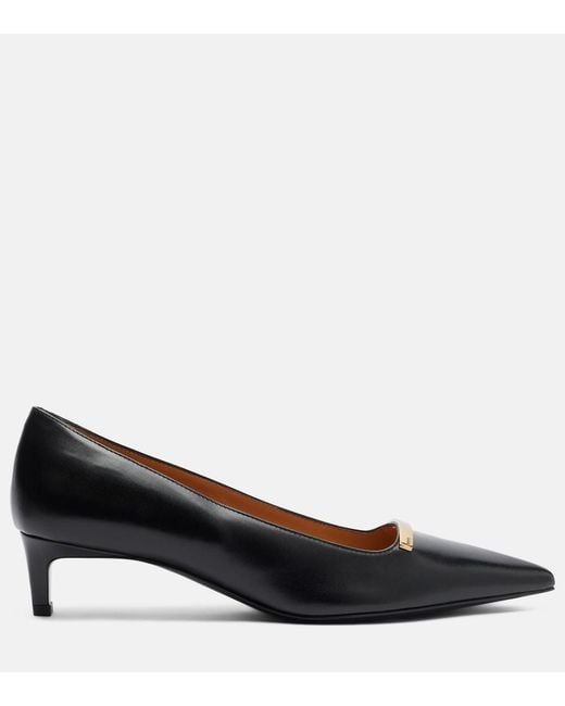 Tod's Blue 40 Leather Pumps