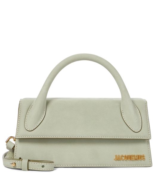 Jacquemus Green Le Chiquito Long Leather Tote