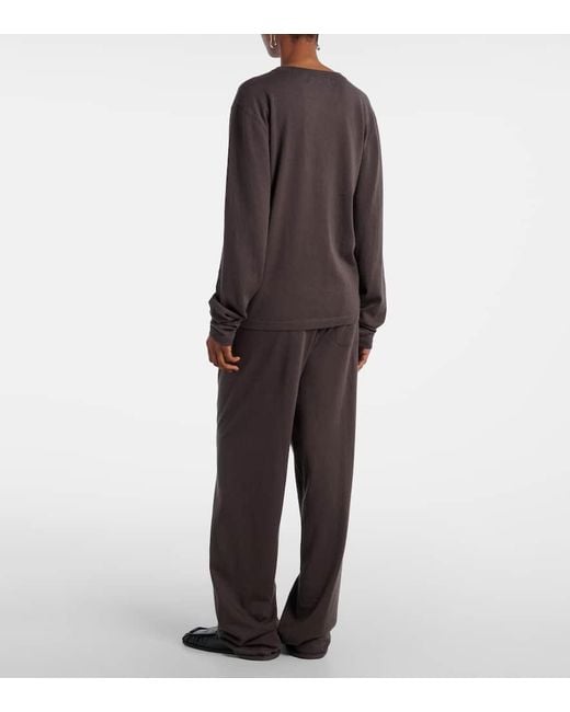 Extreme Cashmere Gray Henley-Hemd N°370 Herman