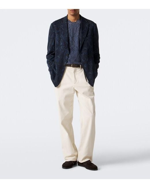 Pullover di Etro in Blue da Uomo
