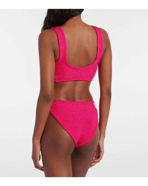 Bikini Juno Hunza G en coloris Pink