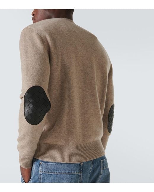 Bottega Veneta Natural Cashmere Knitwear for men