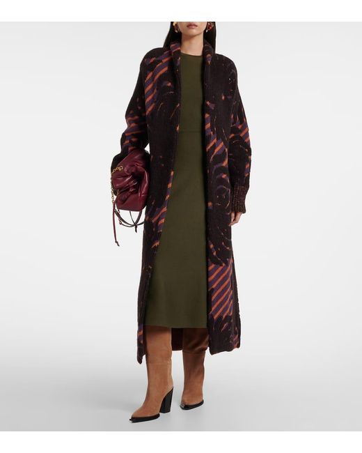 Jimmy Choo Brown Cece 80 Suede Knee-High Boots