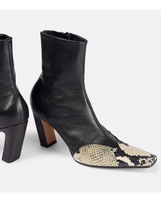 Khaite Black The Nevada Stretch High Boot
