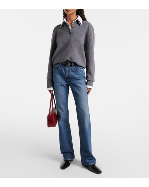 Agolde Blue Leena Flared Jeans