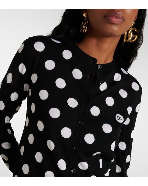 Dolce & Gabbana Black 'Mambo' Cardigan