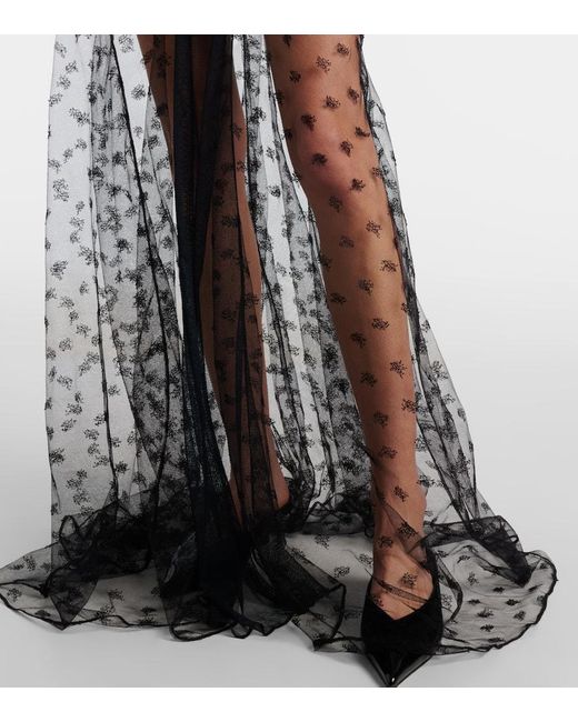 Stella McCartney Black Lace Gown