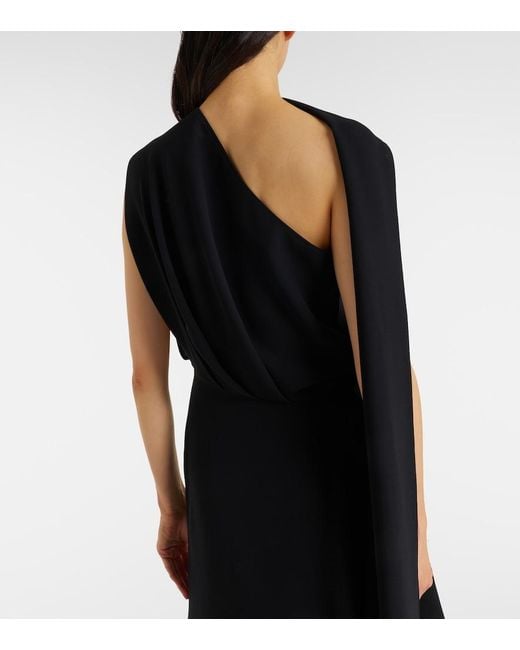 Maticevski Black Priority Draped Gown