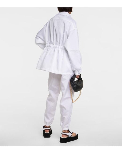 Wardrobe NYC White Utility Parka