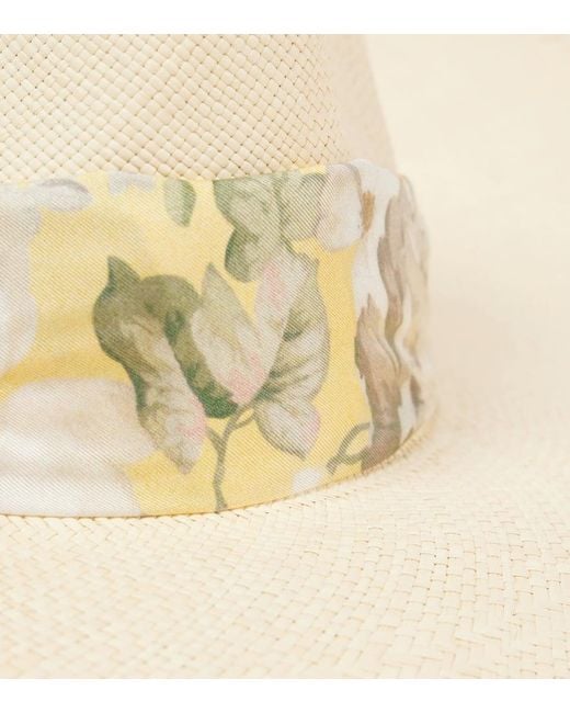 Cappello Long Brim di Zimmermann in Metallic
