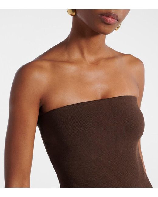 Robe Midi Izzy Jonathan Simkhai en coloris Brown
