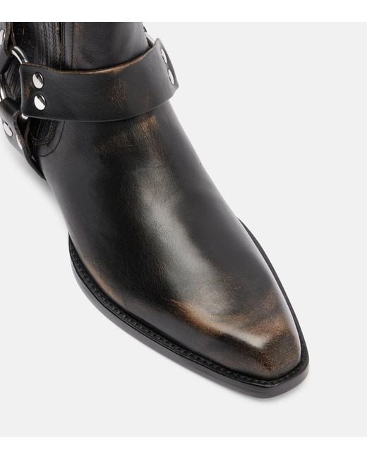 Paris Texas Black Ankle Boots Helena Aus Leder